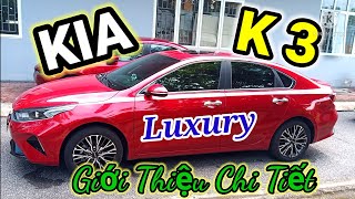 Kia k3 Luxury màu đỏ giới thiệu chi tiết và hướng dẫn sử dụng các chức năng KyToan [upl. by Shewmaker45]