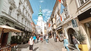 Bratislava Slovakia đź‡¸đź‡°  Walking Tour October 2023 bratislava [upl. by Leann]