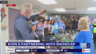 KOIN 6 Partnering with Snowcap for Founders Day [upl. by Munson]