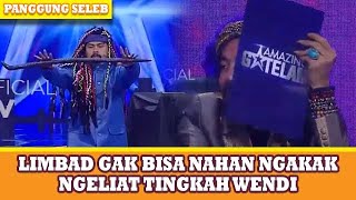 NGAKAKK  MASTER LIMBAD GAK TAHAN KETAWA LIAT TINGKAH WENDI  PANGGUNG SELEB [upl. by Pisano661]