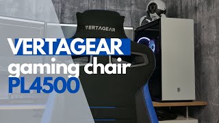 Vertagear gaming chair PL4500 unboxing and assembly [upl. by Asli]