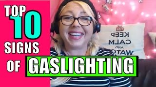 Gaslighting Narcissist Top 10 Signs Youre Being Manipulated in a Toxic Relationship [upl. by Nahte]