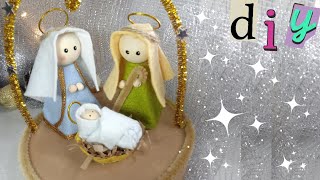 Diy Presépio Fácil e Rápido Com Caixa de Ovos  Christmas Diy [upl. by Nerraj]