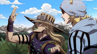 Pizza Mozzarella by Gyro Zeppeli Animated 「JoJos Bizarre Adventure Steel Ball Run」 [upl. by Silvers]