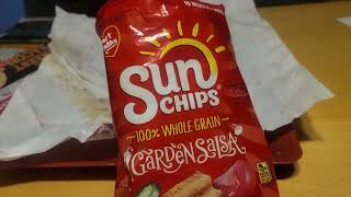 My opinon on Garden Salsa flavor Sun Chips [upl. by Dreda]