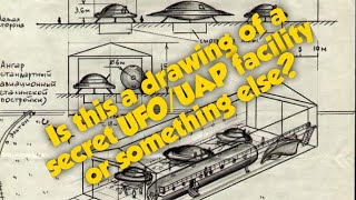 Is this a drawing of a secret UFOUAP facility or something else [upl. by Ahsinnor]