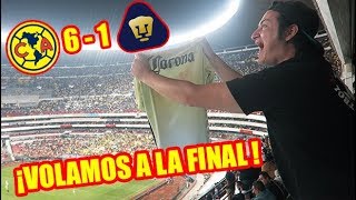 ¡HUMILLACIÓN Y A LA FINAL Desde el Azteca America 61 Pumas [upl. by Salohci584]