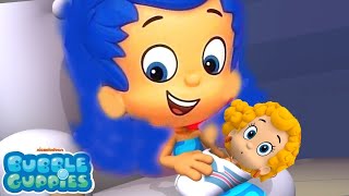 Bubble Guppies Meet Mollys Baby Sister Full Episodes Compilation 1c [upl. by Lirbij]