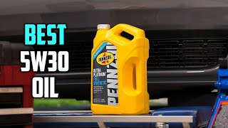 Top 5 Best 5w30 Oils Review for CarPetrol EngineGeneratorLawn Mower 2024  Synthetic Motor Oils [upl. by Attevaj]