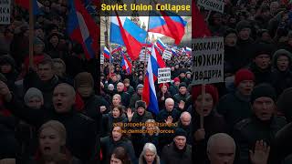 Soviet Union collapse history history shortvideos russia [upl. by Stannwood]