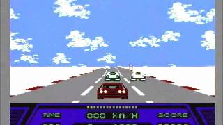 Rad Racer NES Title Screen amp Demo [upl. by Redle]