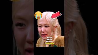 Should I Laugh or Cry for her  😭💀 rosie fypシ゚viral funny ytshorts rosè rosesarerosie [upl. by Gnod]