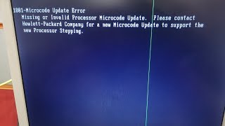 حل مشكله f1 microcode update ERRoR [upl. by Bergstein230]