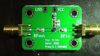 2077 BGA2869 Amplifier part 1 of 2 [upl. by Lockhart]