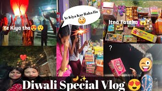 Diwali Main Humne Kiya kiya kya😱 Diwali Special Vlog😍😍🪔✨diwalispecial vlog funny daliyvlog [upl. by Jp]