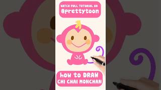 How to draw Sanrio CHI CHAI MONCHAN easy drawing tutorial drawing sanrio monkey [upl. by Thomas]