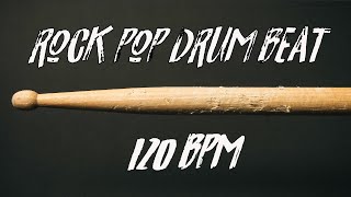 Pop Rock Drum Loop 120 bpm [upl. by Dardani]