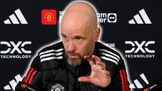 Erik ten Hag prematch press conference  Manchester City v Manchester United [upl. by Down]