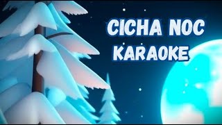 Cicha noc  Kolędy  Karaoke tekst [upl. by Kurtz208]