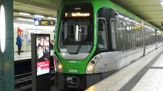 Stadtbahn Hannover MetroTrams Impressionen  Station Kröpcke Teil 1 [upl. by Silra845]