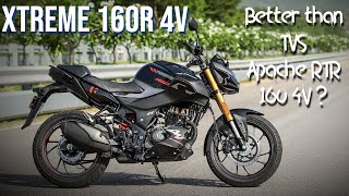 HERO XTREME 160R 4V PREMIUM 2024 DETAILED REVIEW  ONE OF THE BEST 160 cc BIKE [upl. by Sadiras731]