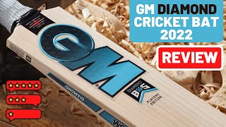 Gunn and Moore Diamond Cricket Bat 2022  Honest Review [upl. by Nagyam]