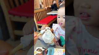 Icecram 🍦VS Fries 🍟yummy shortvideo viral cute athena mcdonalds [upl. by Tisman]