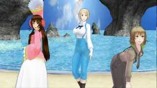 bakunyumorion  Mmd  Hetalia Girls [upl. by Nadia]