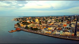 Belas imagens da orla de Santarém ao entardecer INCRÍVEL [upl. by Melodie]