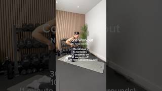 No Fancy Moves Core Workout coreexercises coreworkout shorts [upl. by Qifar]