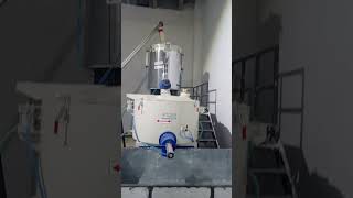 Turbo mixer for PVC door 500kg and cooling 1000kg [upl. by Anal402]