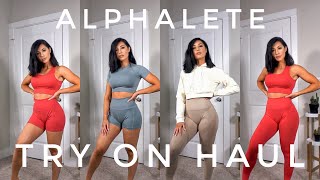 Try On Haul  Alphalete September Launch [upl. by Enelad133]