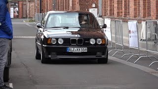 Vintage BMWs in Frankfurt [upl. by Aeresed305]