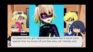 ‼️MLB‼️REACTS TO VESPERIA AND KITTY NOIRa bit of scarabella part 1 [upl. by Enelym370]