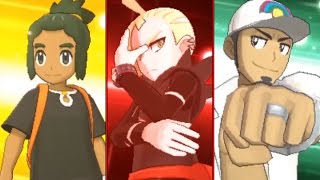 Pokemon Sun and Moon Rival and Kukui Intro Animations [upl. by Lecram707]