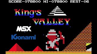 Kings Valley Long Play MSX キングス バレー [upl. by Burlie]