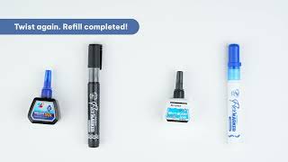 FLEXMARKER WHITEBOARD REFILL TUTORIAL  FLEXOFFICE amp THIEN LONG GROUP [upl. by Caesar]