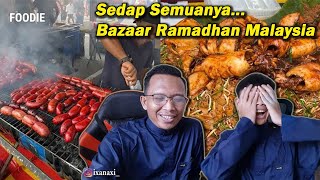 Waah Sedapnyee🤤‼️React To Bazaar Ramadhan Putrajaya 2024 [upl. by Anim]