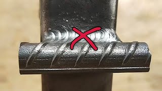 metal rod welding tricks that not many people know  arc welding [upl. by Selmner]