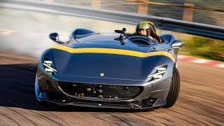 Racing the €17M Ferrari Monza SP1 in Maranello  Nico Rosberg [upl. by Aerdma]