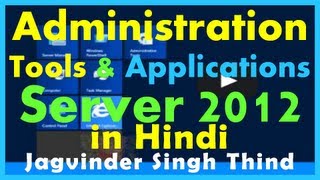 ✅ How to find Administrative Tools Management tools and Applications in Windows Server 2012 [upl. by Drandell]