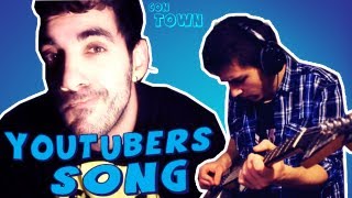 YOUTUBERS SONG  Con TownGameplay D [upl. by Fante587]