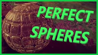 How to Build a Sphere Globe  NMS Glitch Building criscrosaplesos glitchbuilding nomanssky [upl. by Sherurd828]