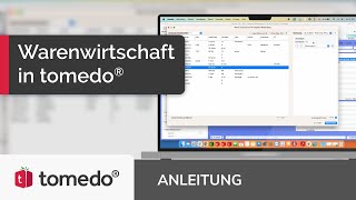 Warenwirtschaft in tomedo® Anleitung [upl. by Adoc]