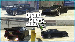 GTA 5  Story Mode Top 4 Rare Super Cars Locations 2024 [upl. by Prady637]