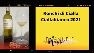 Degustazione Ciallabianco 2021 Ronchi di Cialla [upl. by Dorehs]