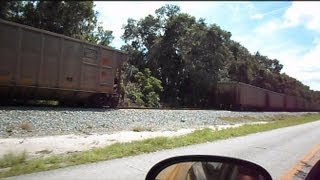 CSX Coal Train Knuckle Breaks Train Separates Goes Into Emergency [upl. by Anailil]