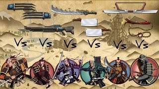 SHADOW FIGHT 2  SHOUNG BODYGUARDS VS MYTHIC WEAPONS 🐐☠️ [upl. by Ardnasela359]