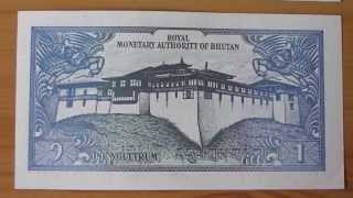 The Royal Monetary Authority of Bhutan  The 1 Ngultrum banknote [upl. by Eniluqcaj]