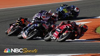 MotoGP Valencian Grand Prix  EXTENDED HIGHLIGHTS  11622  Motorsports on NBC [upl. by Eniledam27]